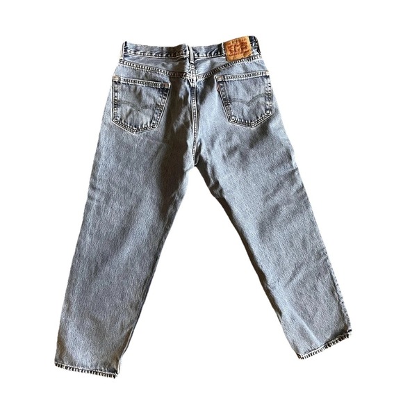 Levi's Other - Levis Jeans Mens 36x30 Light Wash Blue Denim Straight Leg Classic Red Tab